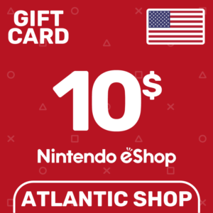 ⭐️Nintendo eShop 10$ (USD) США