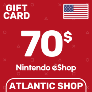 ⭐️Nintendo eShop 70$ (USD) США