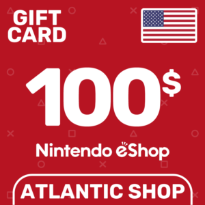 ⭐️Nintendo eShop 100$ (USD) США