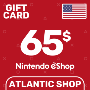 ⭐️Nintendo eShop 65$ (USD) США