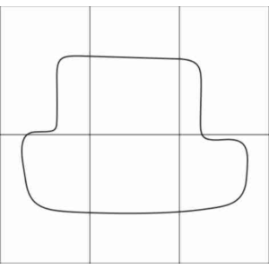 AUDI A5-S5 Coupe 2007-- Лекала автоковриков, вектор