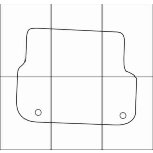 AUDI A6 2004-2011 Лекала автоковриков, векторные