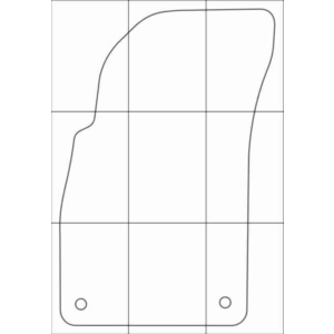 AUDI Q7 2015-- Лекала автоковриков, вектор