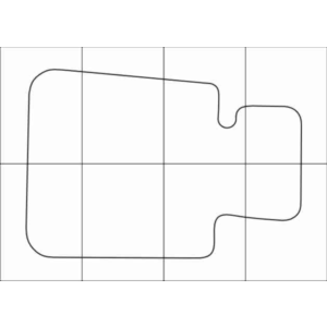 BMW 1 Е-87 2004-2012 Лекала автоковриков, векторные