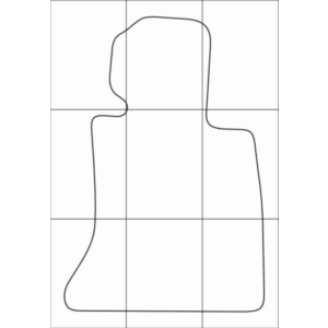 BMW 5 F 10 2014-- Электронные лекала автоковриков