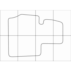 BMW Х3 F-25 2010-- Лекала автоковриков, векторные