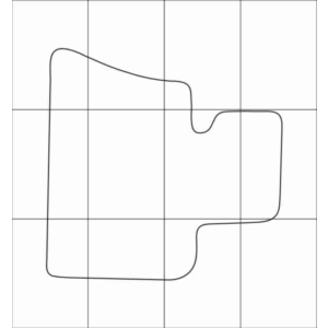 BMW Х5 E-53 1999-2006 Лекала автоковриков, векторные