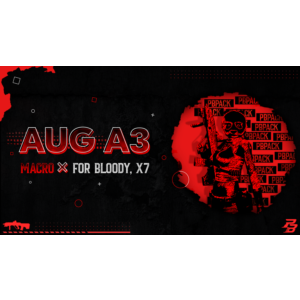 Макрос на AUG A3 для Point Blank (X7, Bloody)