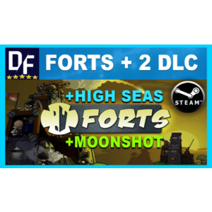 Forts+2 DLC:High Seas +Moonshot - ОНЛАЙН✔️STEAM Аккаунт