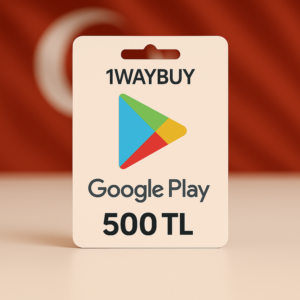 ТУРЦИЯ🪁ГУГЛ ПЛЕЙ 500 TL🪁Подарочная карта код оплаты