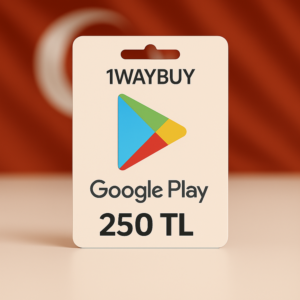 ТУРЦИЯ🪁ГУГЛ ПЛЕЙ 250 TL🪁Подарочная карта код оплаты