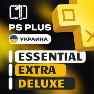 PS PLUS УКРАИНА ESSENTIAL | EXTRA | DELUXE 1-12 МЕС