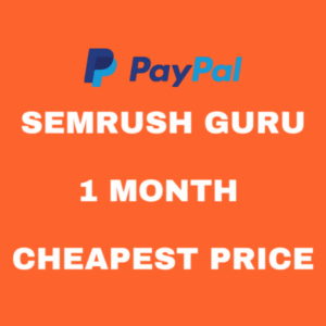 🔶Semrush Guru  1-2-3 месяца Автодоставка PayPal ✅