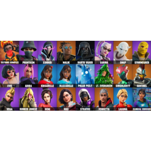 FORTNITE 24+ СКИНОВ АККАУНТА |SOCCER DARTH RAI| + ПОЧТА