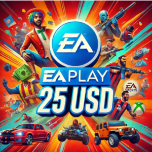 ✅EA Play🔥Подарочная карта на25 долларов США(регионСША)