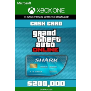 GTA Online TIGER SHARK CASH CARD XBOX ONE
