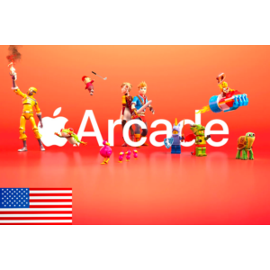 Промокод Apple Arcade 2 мес (Apple ID США)