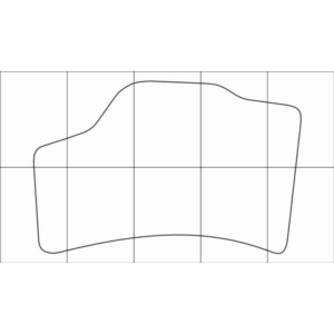 FIAT ALBEA 2002-- Лекала автоковриков, вектор