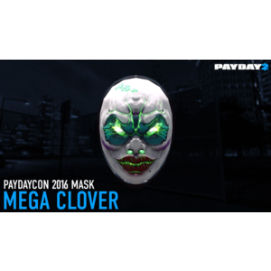 ✅🔑PAYDAY 2: DLC 2016 Mega Clover Mask (Steam, Global)
