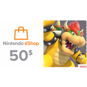 💲✅50 USD Nintendo Eshop ✅ Карта оплаты