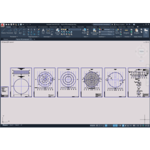 Чертеж ЖБ резервуара