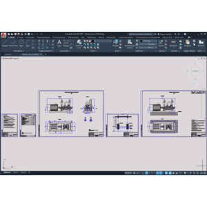 Чертеж насоса 5Н5х4