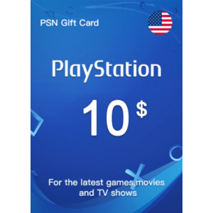 Playstation Network PSN $10 (USA) - без комиссии