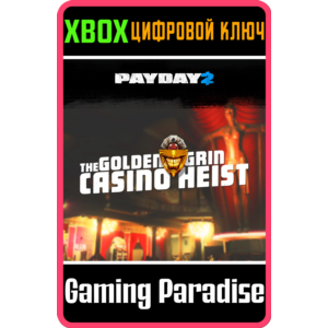 ❗PAYDAY 2 CRIMEWAVE EDITION The Golden Grin Casin XBOX