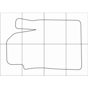 GEELY МК 2006-- Электронные лекала автоковриков