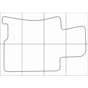 HONDA ACCORD 2008-2013 Лекала автоковриков