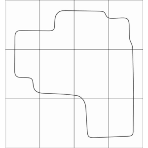 HONDA CR-V 1998-2002 (MT&AT) Лекала автоковриков