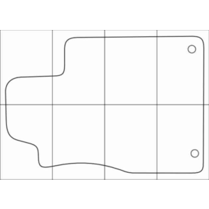 HONDA CR-V 2015-- Лекала автоковриков