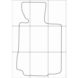 HONDA LEGEND 2008-- (автомат) Лекала автоковриков