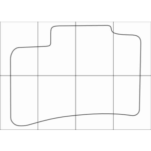 HYUNDAI ELANTRA 2000-2006 Лекала автоковриков