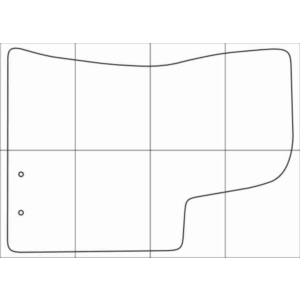 HYUNDAI ELANTRA 2006-2011 Лекала автоковриков