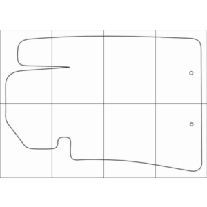 HYUNDAI GENESIS 2009-- Лекала автоковриков