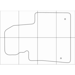 HYUNDAI GRAND SANTA FE 2013-18 Лекала автоковриков