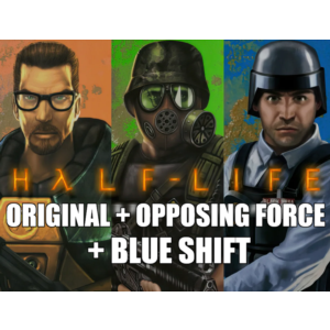 Half-Life + Opposing Force + Blue Shift ✔️STEAM Аккаунт