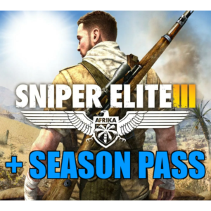 Sniper Elite 3 + Season Pass✔️STEAM Аккаунт