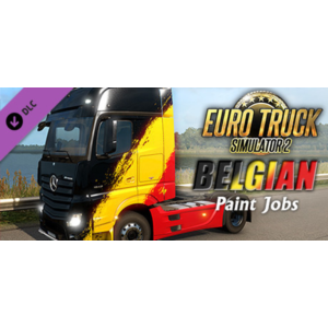 Euro Truck Simulator 2 - Belgian Paint Jobs Pack DLC