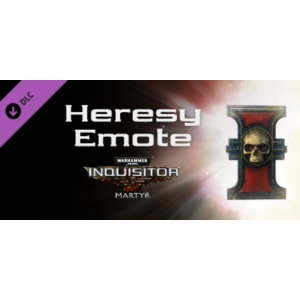 Warhammer 40,000: Inquisitor - Martyr - Heresy Emote