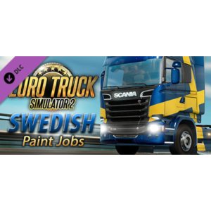 Euro Truck Simulator 2 - Swedish Paint Jobs Pack DLC