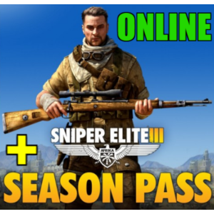 Sniper Elite 3 + Season Pass - ОНЛАЙН✔️STEAM Аккаунт