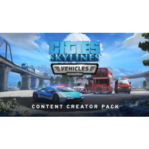 Cities Skylines Content Pack Vehicles of the World стим