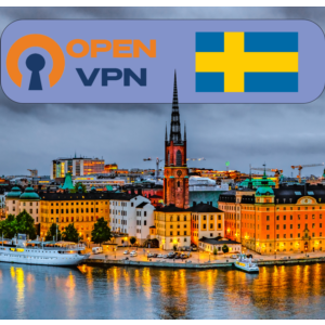 ⚡VPN OpenVPN - 30/90 дней - Швеция🚀