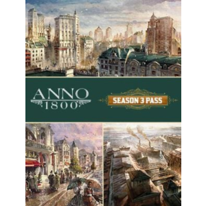 Anno 1800 SEASON 3 PASS DLC (Ubisoft/Steam/Epic Game)