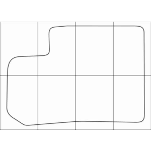 HYUNDAI GRANDEUR 2005-2012 Лекала автоковриков