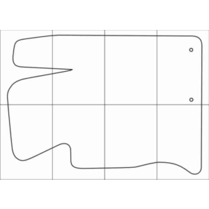 HYUNDAI GRANDEUR 2012-16 Лекала автоковриков