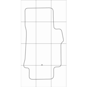 HYUNDAI H1 8-seats 2008-- Лекала автоковриков