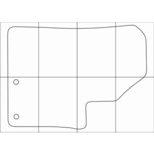 HYUNDAI IX 55 2009-- Лекала автоковриков